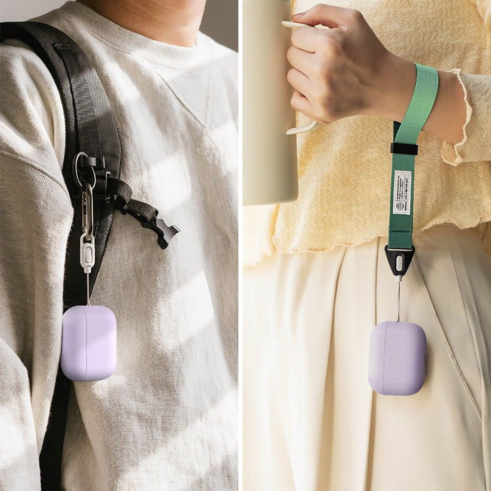 Étui Ringke pour Apple AirPods Pro 3, Violet Clair