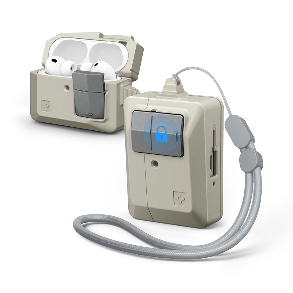 Spigen Classic LS hoesje voor Apple AirPods Pro 3, Crème ACS10978