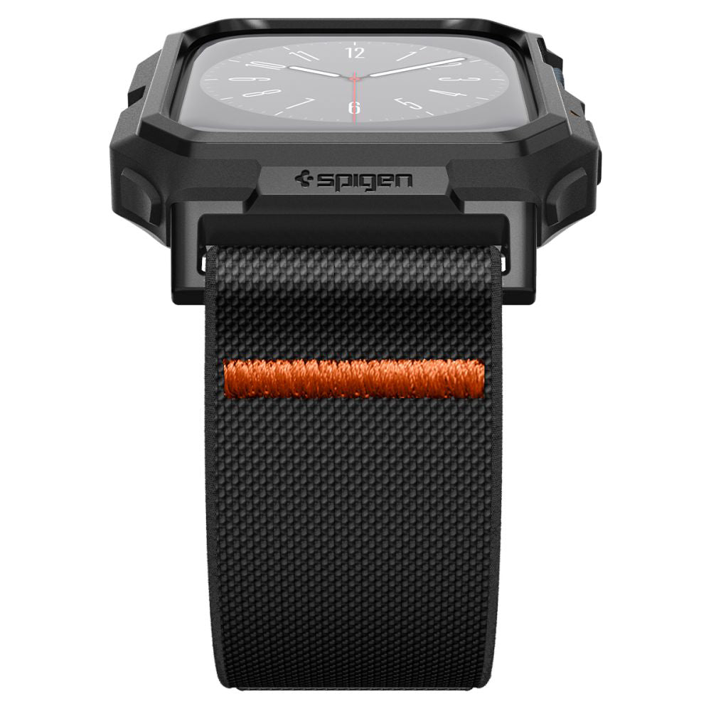 Étui Spigen Lite Fit Pro pour Apple Watch 44mm Series, Noir Mat ACS07103