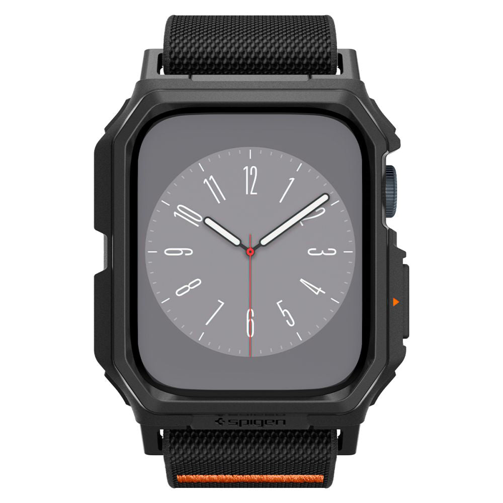 Étui Spigen Lite Fit Pro pour Apple Watch 44mm Series, Noir Mat ACS07103