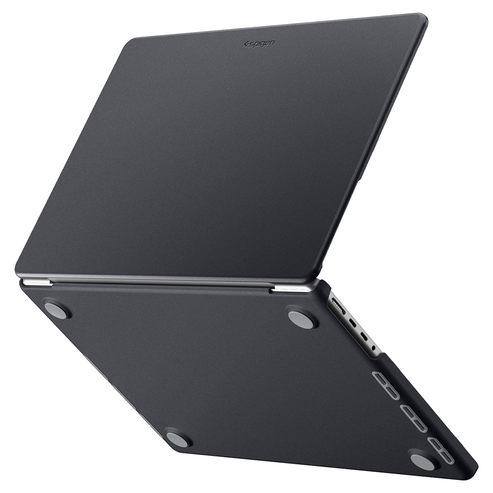 Spigen Nano Pop Hülle für Apple MacBook Pro 14 Zoll (2026) / (2025) / (2024) / (2023) / (2021), Schwarz ACS11272