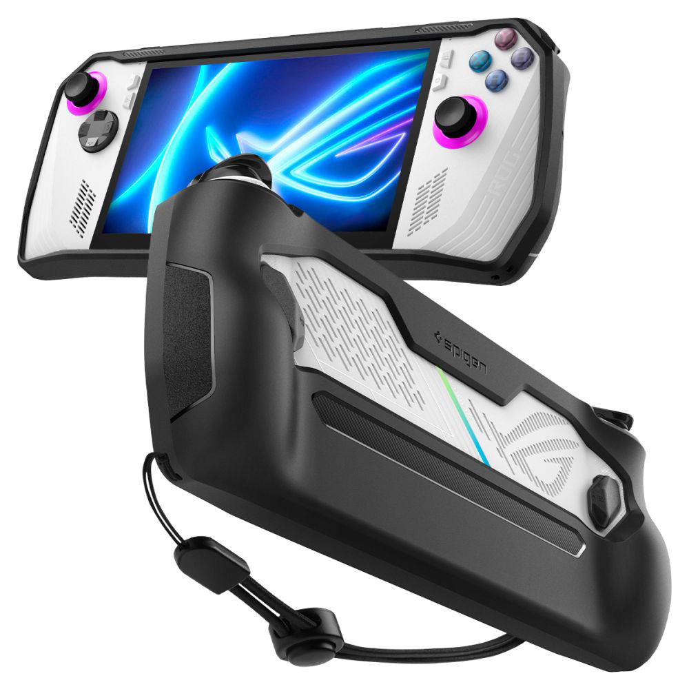 Étui Spigen Rugged Armor pour la console Asus ROG Ally, Noir Mat ACS06921
