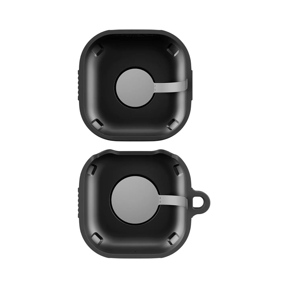Spigen Rugged Armor hoes voor Samsung Galaxy Buds4 / Buds4 Pro, Matzwart ACS11200