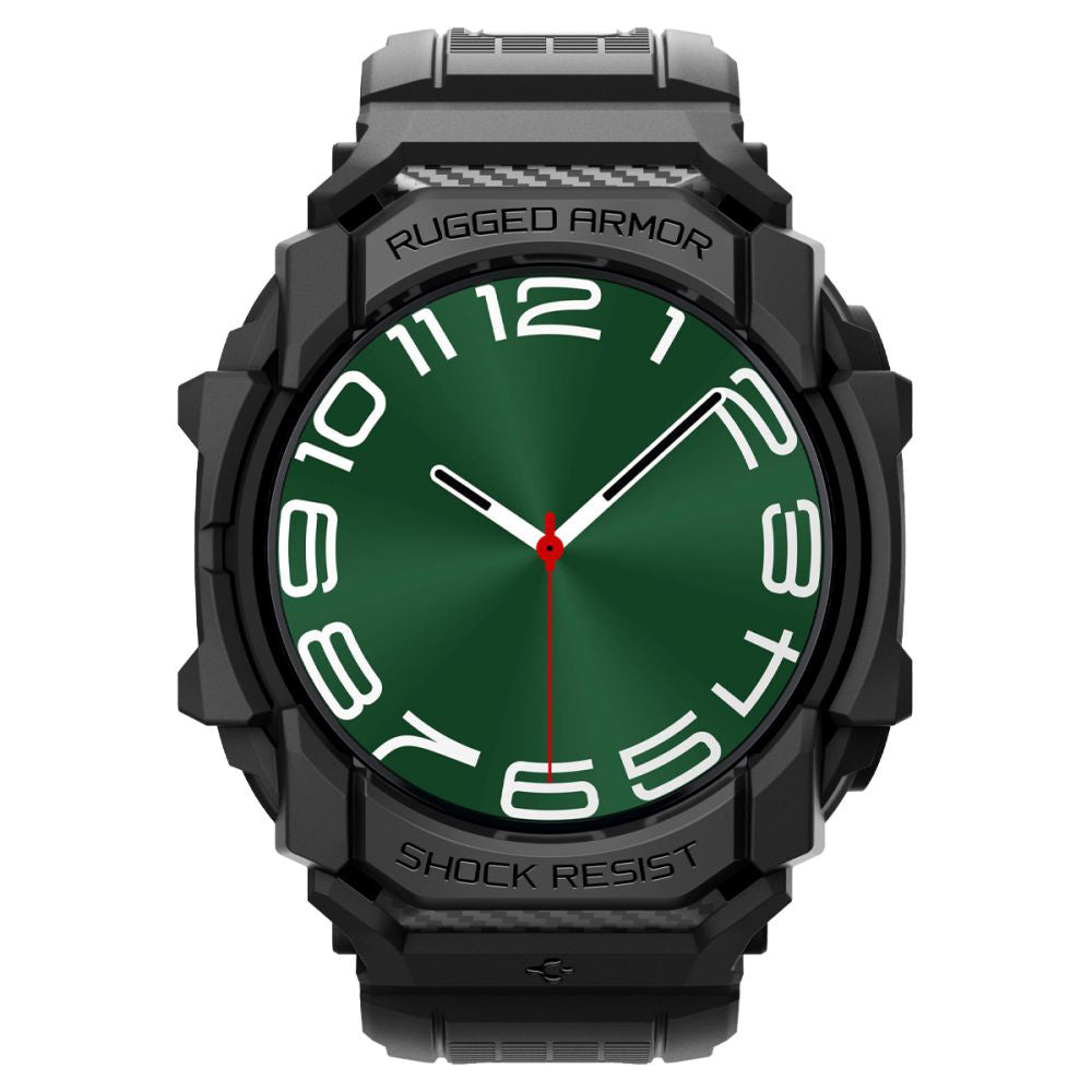 Coque Spigen Rugged Armor Pro pour Samsung Galaxy Watch Ultra, Noire ACS08427