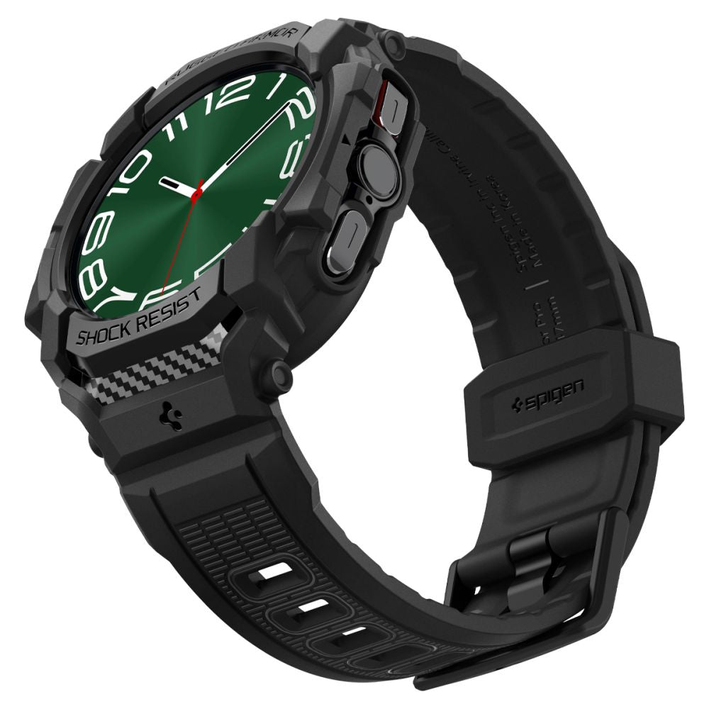 Coque Spigen Rugged Armor Pro pour Samsung Galaxy Watch Ultra, Noire ACS08427