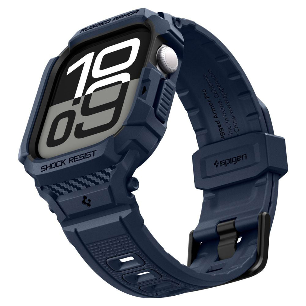 Spigen Rugged Armor Pro V2 Case for Apple Watch Series 10 / 11 42mm, Navy ACS10495