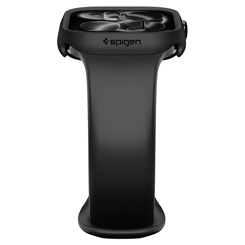 Spigen Thin Fit Hülle für Apple Watch 12 46mm, Schwarz ACS11890