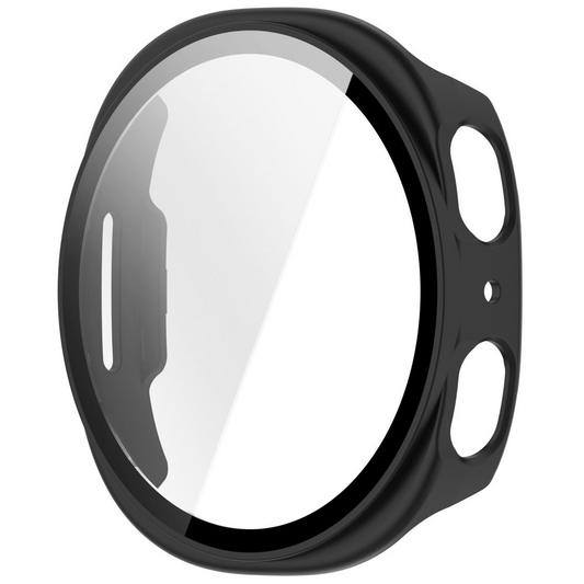 Tech-Protect Defense hoesje voor Samsung Galaxy Watch9 / Watch8 40mm, set van 2 stuks, zwart / transparant