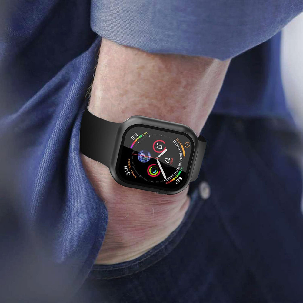 Coque Techsuit Defense360 Pro pour Apple Watch 7 45mm Series, Noire