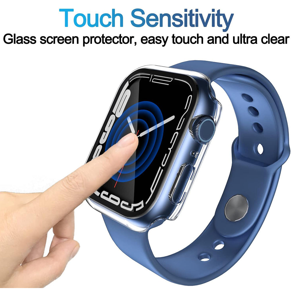 Coque Techsuit Defense360 Pro pour Apple Watch 7 45mm Series, Transparente