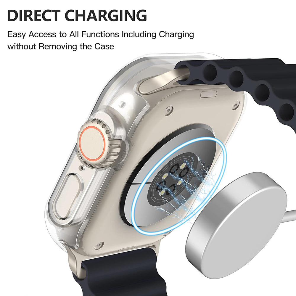 Coque Techsuit Defense360 Pro pour Apple Watch Ultra Series, Transparente