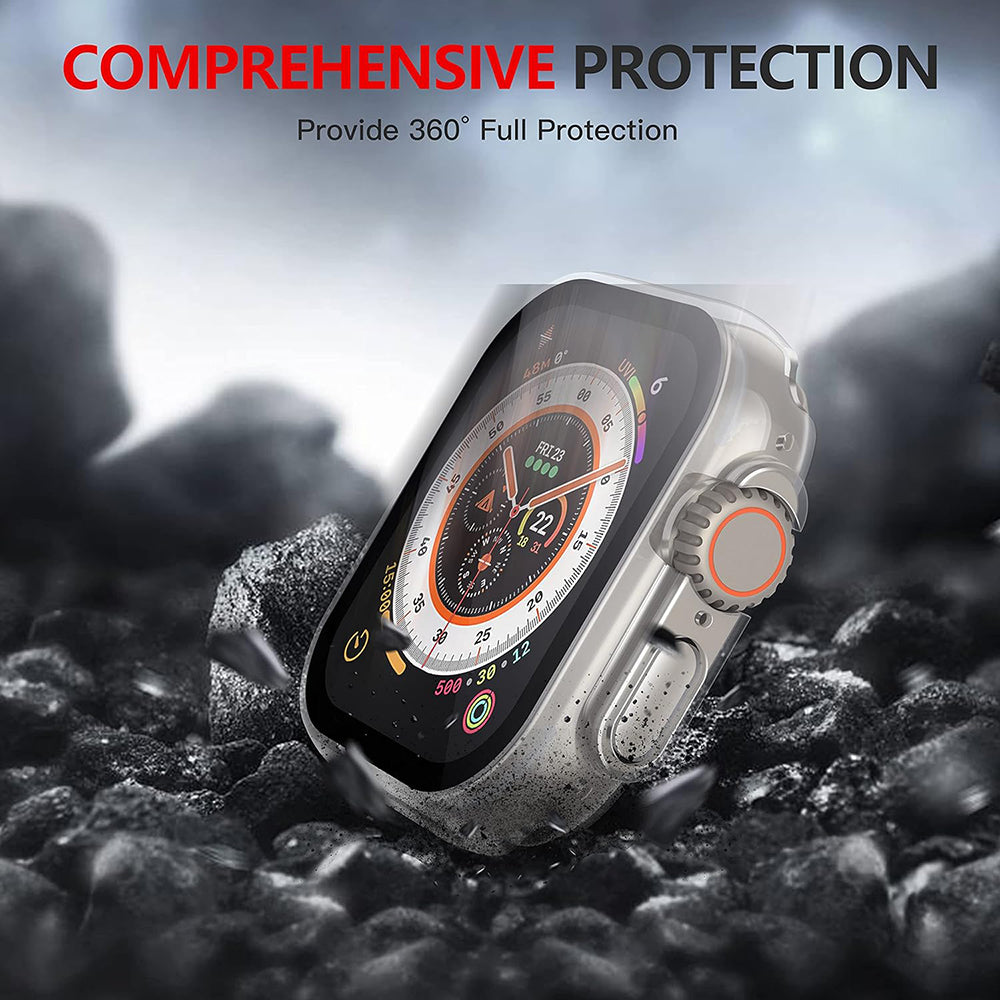 Coque Techsuit Defense360 Pro pour Apple Watch Ultra Series, Transparente