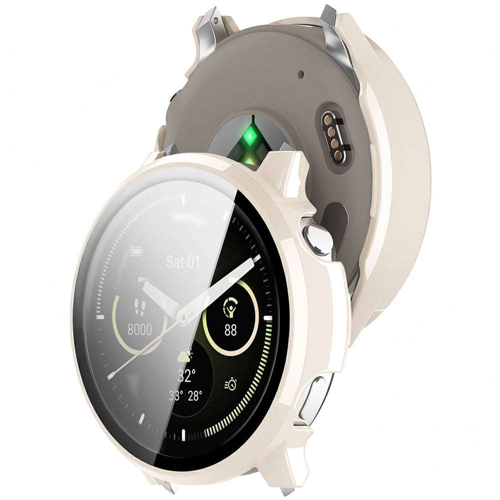 Techsuit Defense360 Pro hoes voor Garmin Venu 4 41mm, Beige