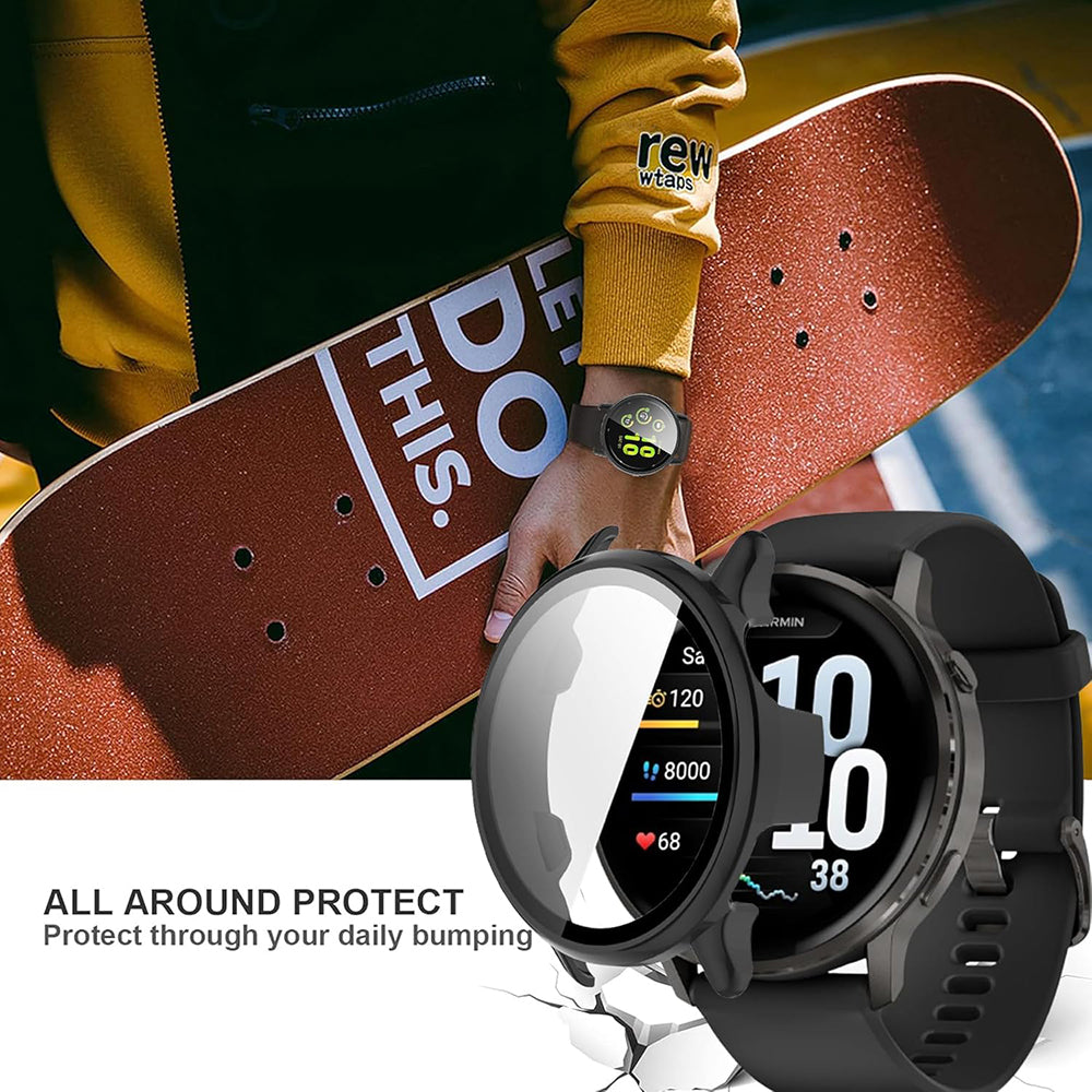Techsuit Defense360 Pro hoes voor Garmin Venu 4 41mm, Beige