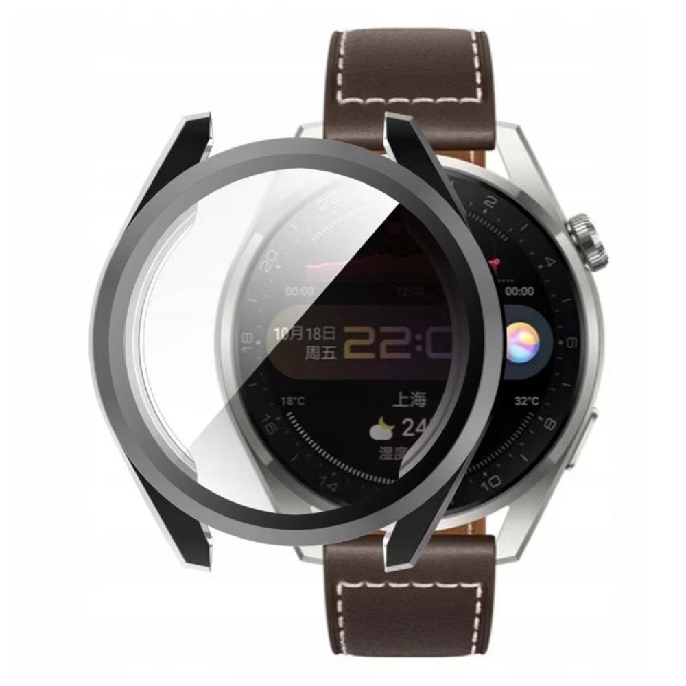 Coque Techsuit Defense360 Pro pour Huawei Watch 3 Pro, Noire