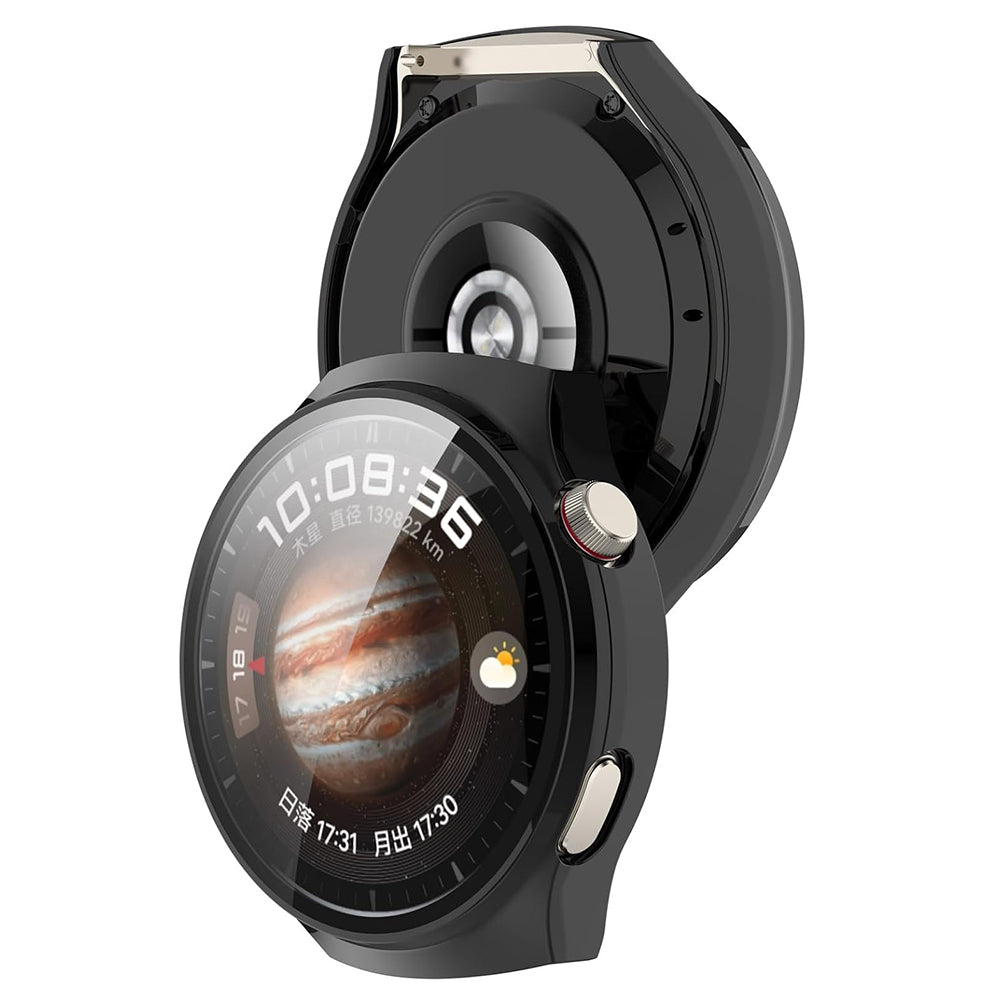 Coque Techsuit Defense360 Pro pour Huawei Watch 4 Pro, Noire