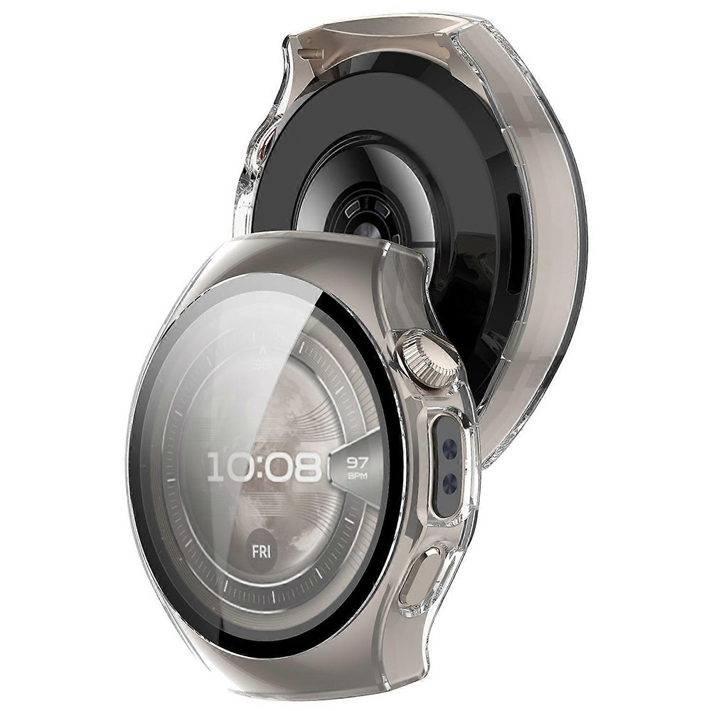 Coque Techsuit Defense360 Pro pour Huawei Watch 5 46mm, Transparente