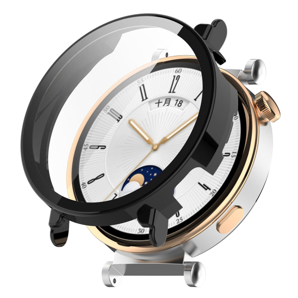 Coque Techsuit Defense360 Pro pour Huawei Watch GT 4 41mm, Noire