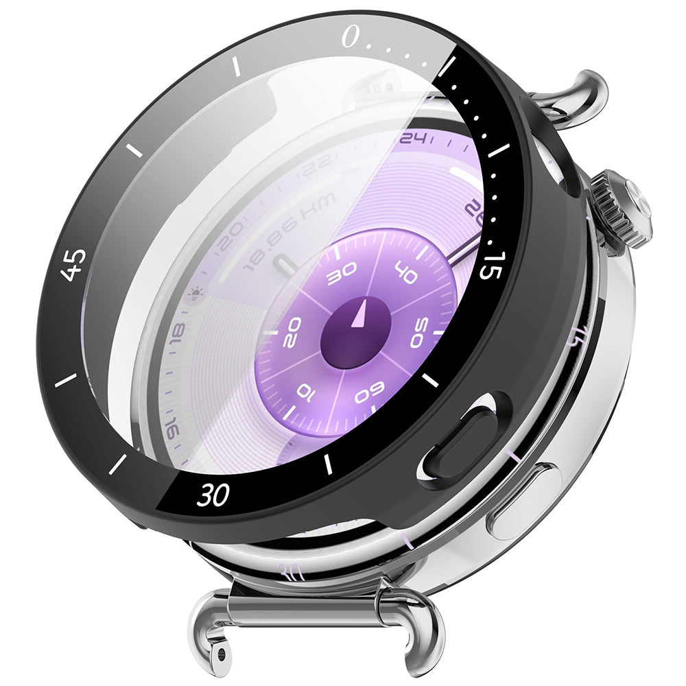 Étui Techsuit Defense360 Pro Bezel pour Huawei Watch GT 6 41mm, Noir Mat