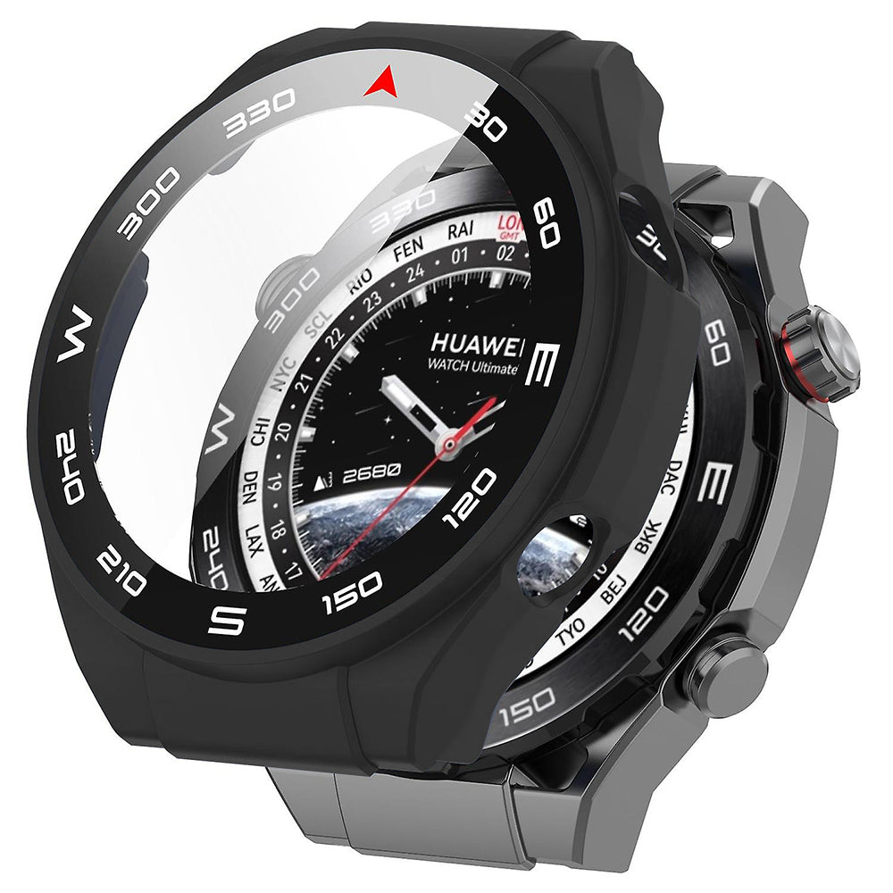 Coque Techsuit Defense360 Pro Bezel pour Huawei Watch Ultimate, Noire