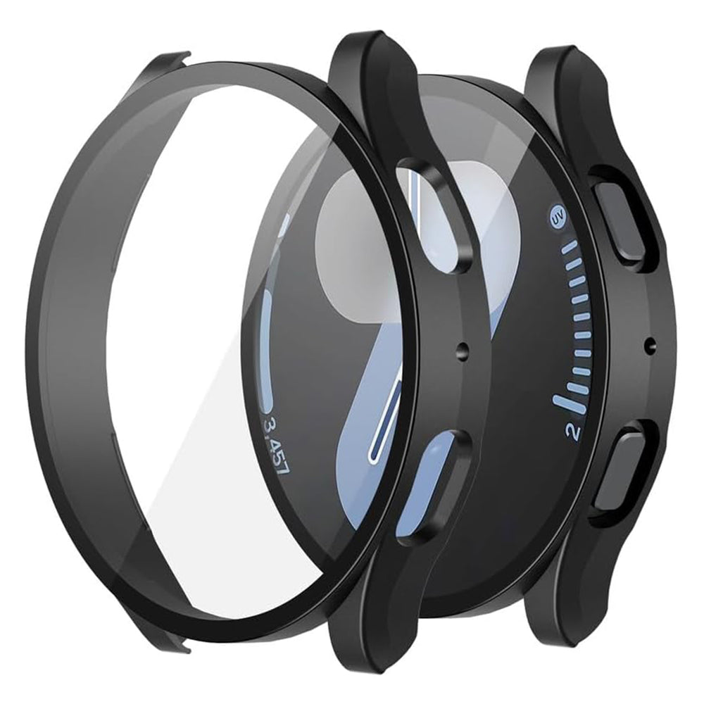 Coque Techsuit Defense360 Pro pour Samsung Galaxy Watch7 44mm, Noire