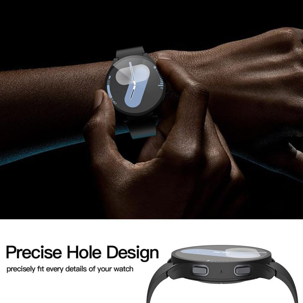 Coque Techsuit Defense360 Pro pour Samsung Galaxy Watch7 44mm, Noire