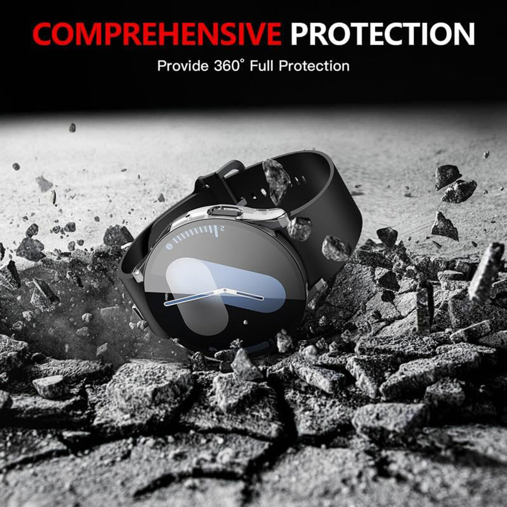 Coque Techsuit Defense360 Pro pour Samsung Galaxy Watch7 44mm, Transparente