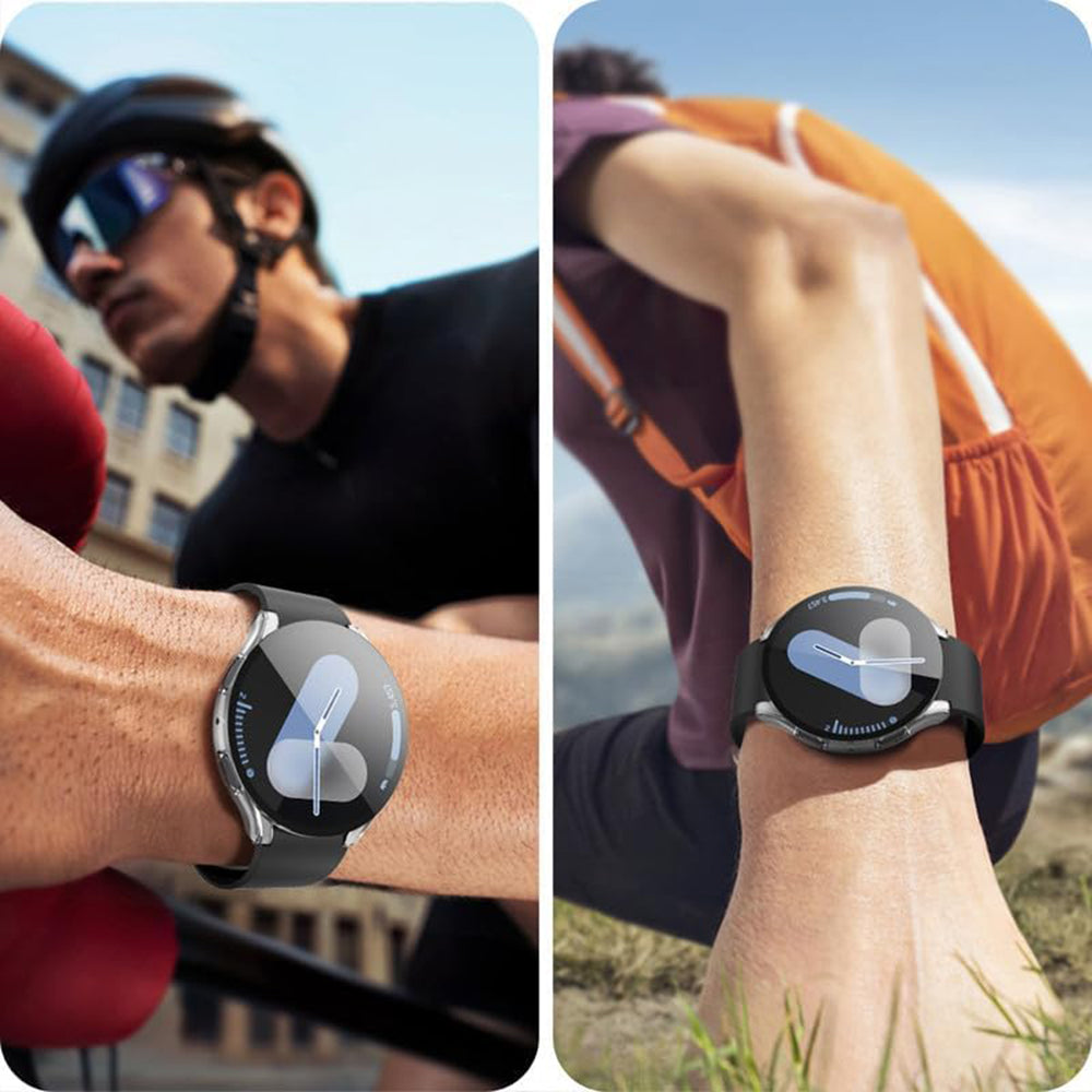 Coque Techsuit Defense360 Pro pour Samsung Galaxy Watch7 44mm, Transparente