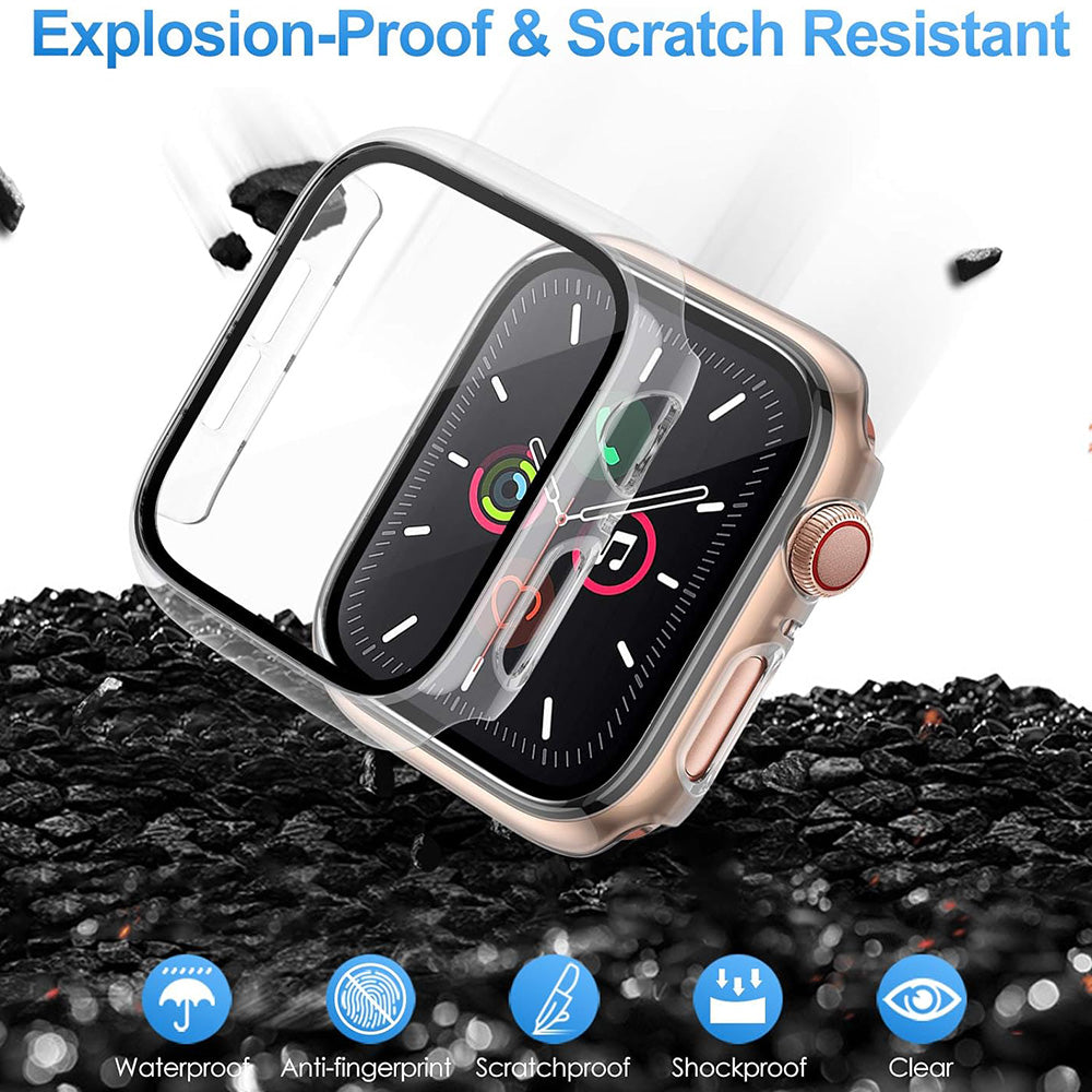 Coque Techsuit Defense360 Pro pour Samsung Galaxy Watch7 44mm, Transparente