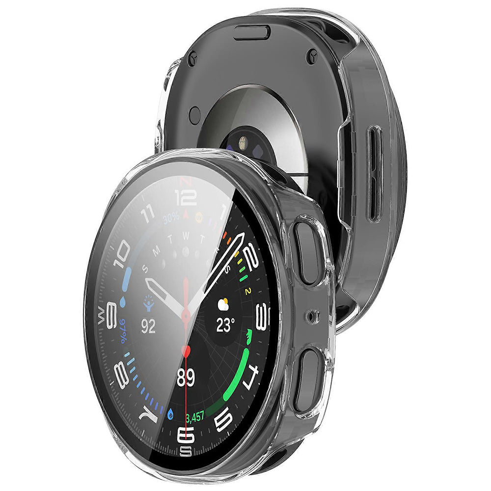 Techsuit Defense360 Pro hoesje voor Samsung Galaxy Watch9 / Watch8 40mm, Transparant