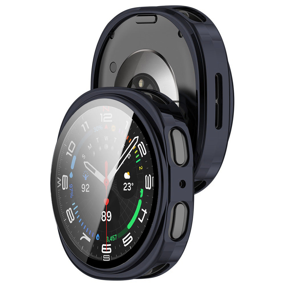 Coque Techsuit Defense360 Pro pour Samsung Galaxy Watch9 / Watch8 44mm, Bleu marine