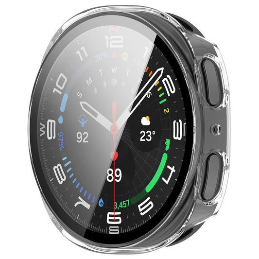 Coque Techsuit Defense360 Pro pour Samsung Galaxy Watch8 44mm, Transparente