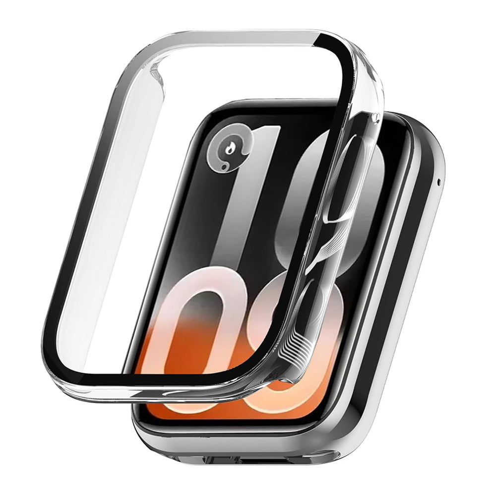 Techsuit Defense360 Pro Hülle für Xiaomi Smart Band 10 Pro, Transparent