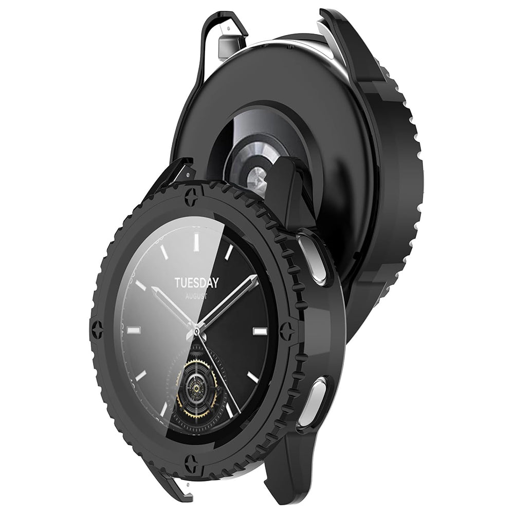 Coque Techsuit Defense360 Pro pour Xiaomi Watch S3, Noire