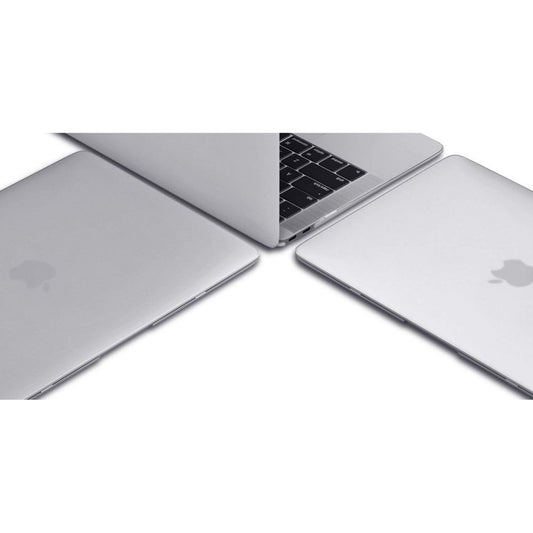 Techsuit UltraShell Hülle für Apple MacBook Air M2 13 Zoll (2024) / Air M2 13 Zoll (2022), Matt Transparent