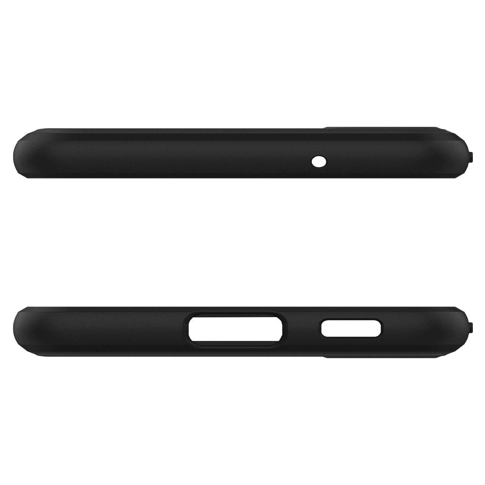 Spigen Rugged Armor Hülle für Samsung Galaxy S21 FE 5G | Schwarz | TPU