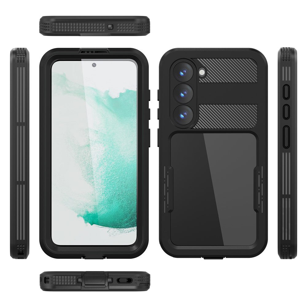 Waterproof Case for Samsung Galaxy S26 S942, ShellBox, Black