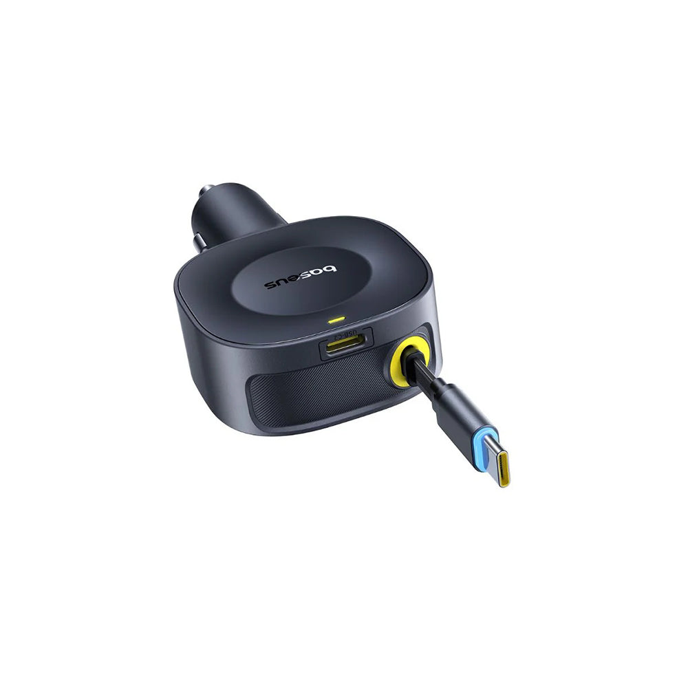 Auto-Ladegerät mit USB-C Kabel Baseus PrimeTrip VR2, 30W, 3A, 1 x USB-C, Schwarz C0206400