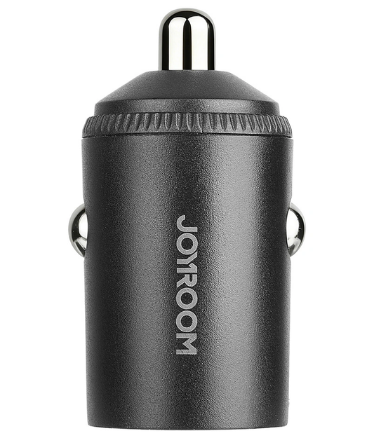 Auto-Ladegerät Joyroom JR-CCN18, 65W, 1 x USB-A - 1 x USB-C, Schwarz