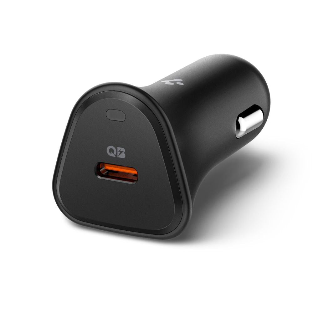 Chargeur de voiture Spigen EV301 Essential, 30W, 3A, 1 x USB-C, Noir ACP08699
