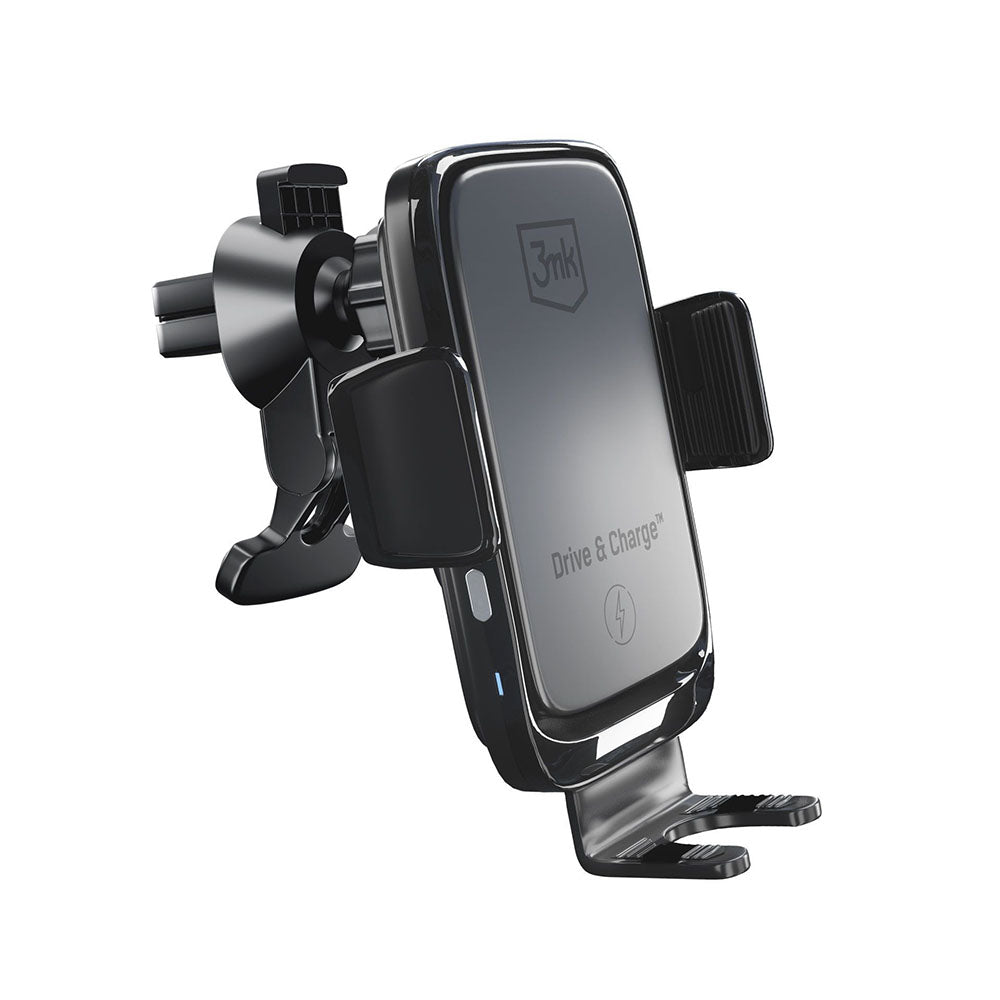 Draadloze Auto Oplader 3MK Drive&Charge, 15W, 1.67A, Zwart