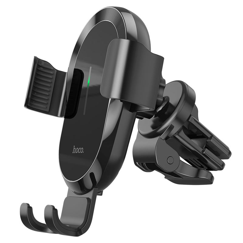 Draadloze Auto Oplader HOCO CA105, 15W, 1.67A, Zwart