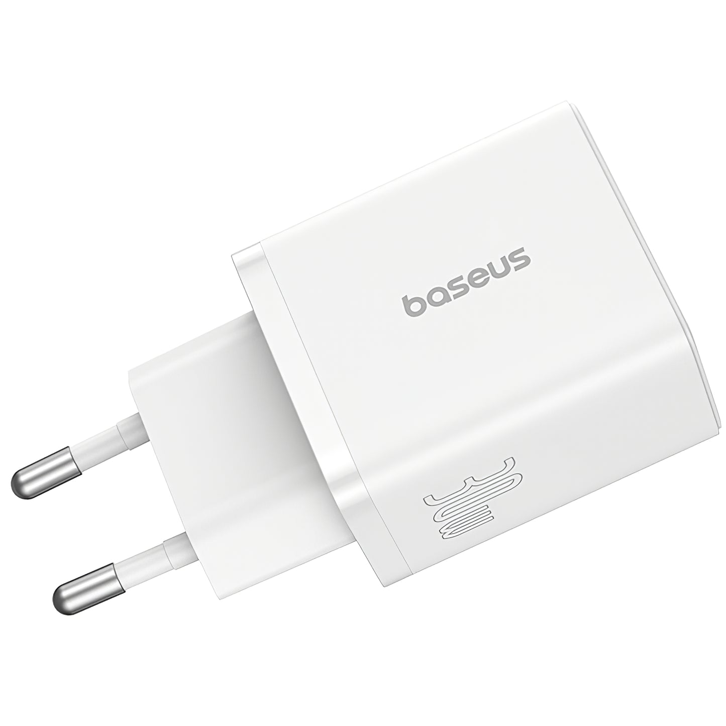 Netwerkoplader Baseus Cube, 30W, 2.4A, 1 x USB-A - 1 x USB-C, Wit P10111404213-00