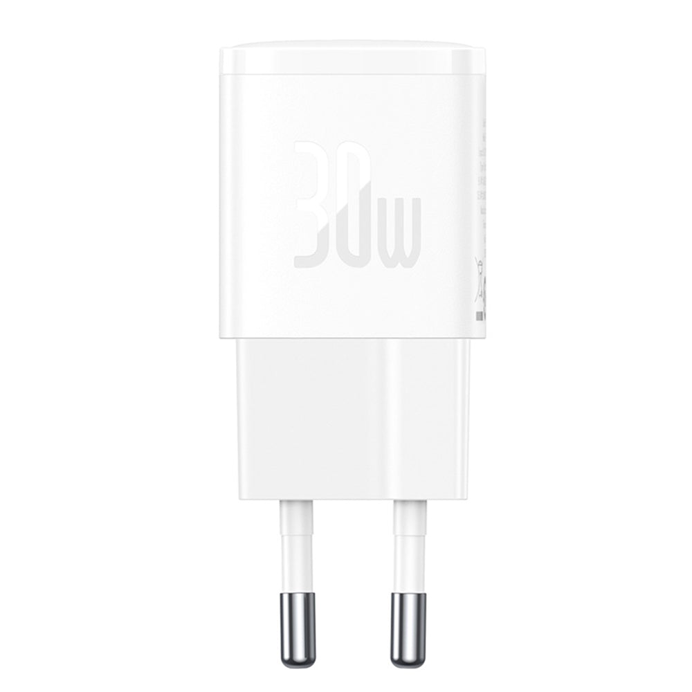 Baseus Cube Pro Netzladegerät, 30W, 3A, 1 x USB-C, Weiß CCXF000302