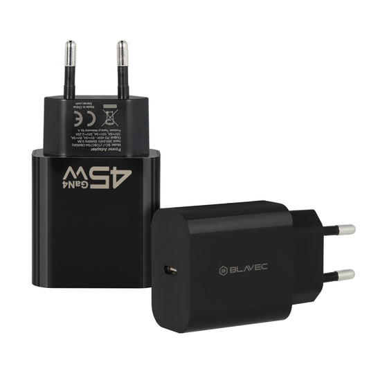 Blavec BC-7 Netwerkoplader, 45W, 3A, 1 x USB-C, Zwart