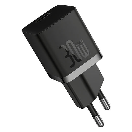 Baseus GaN5S USB-C kabel netwerklader GaN5S, 30W, 3A, 1 x USB-C, zwart P10110902113113-00