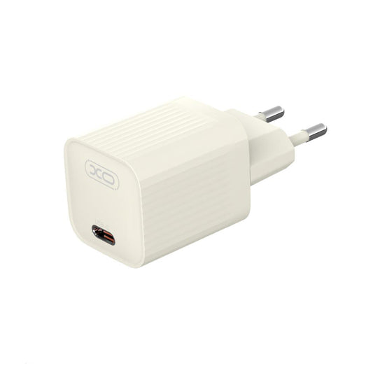 Netwerkoplader met USB-C Kabel XO Design L148, 30W, 3A, 1 x USB-C, Beige
