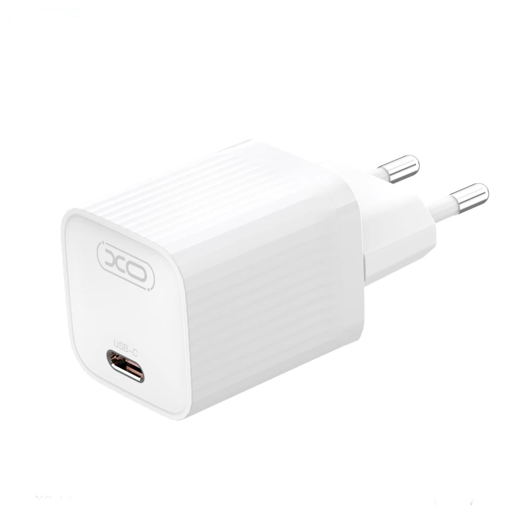 Netwerkoplader met USB-C Kabel XO Design L148, 30W, 3A, 1 x USB-C, Wit