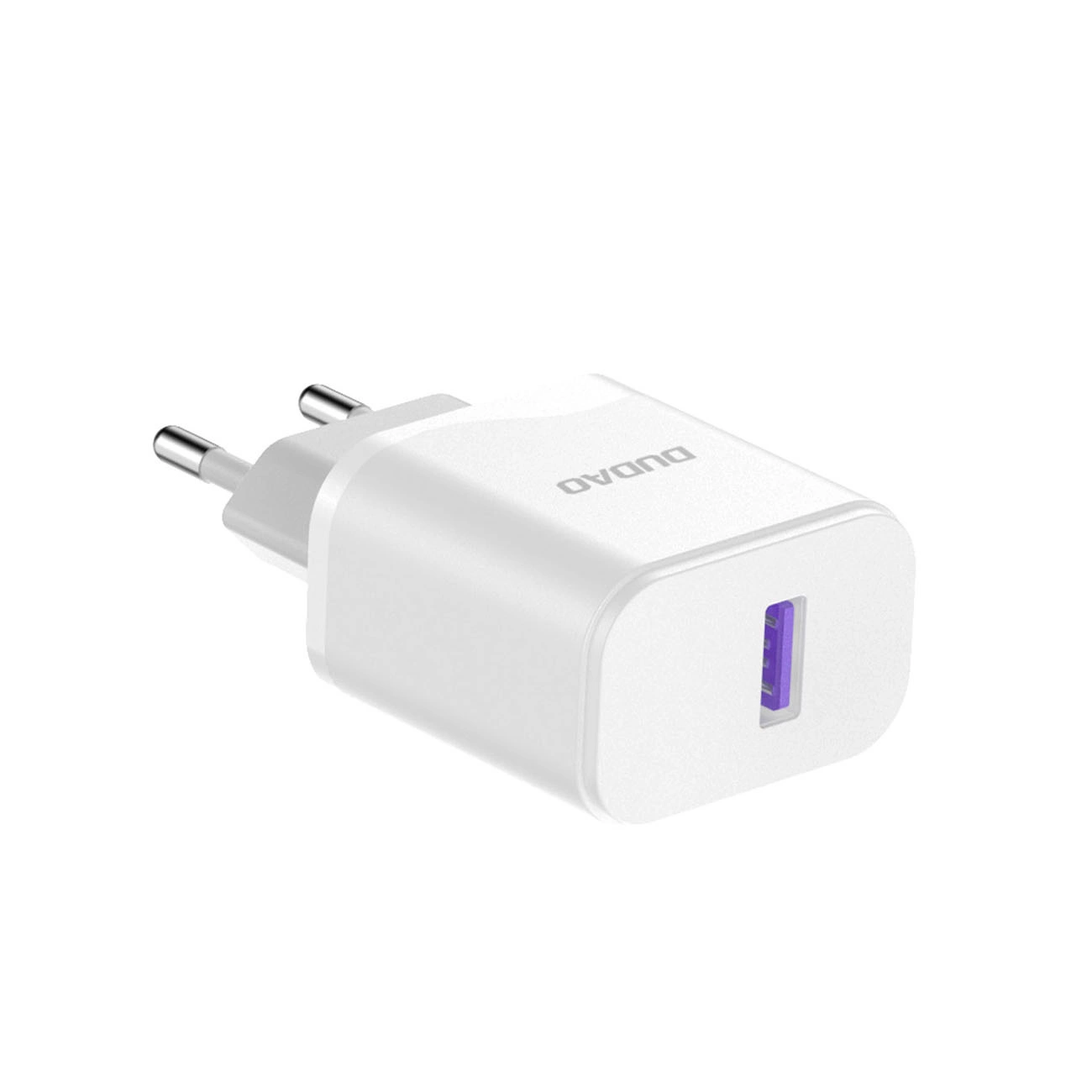 Network Charger with USB-C Cable Dudao A20EU, 18W, 3A, 1 x USB-A, White