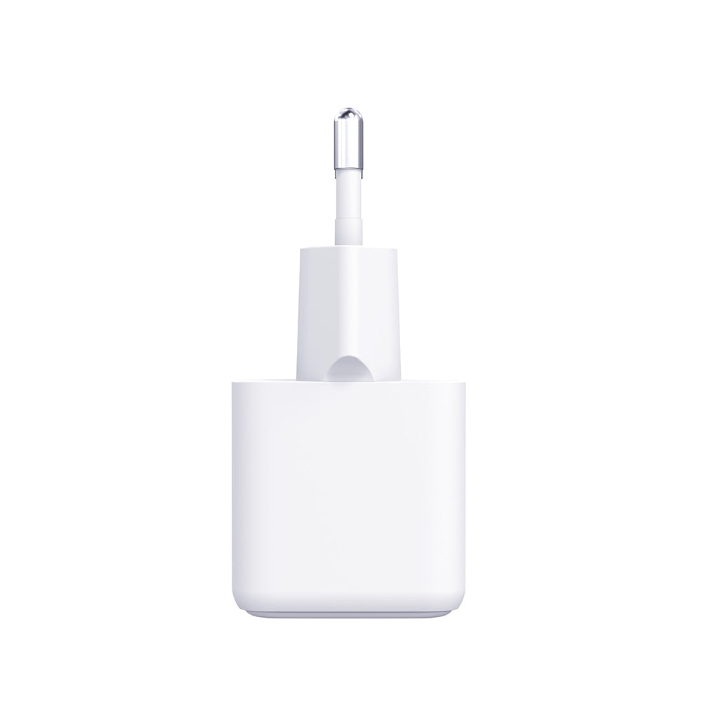 Chargeur réseau avec câble USB-C 3MK Hyper, 25W, 3A, 1 x USB-C, Blanc